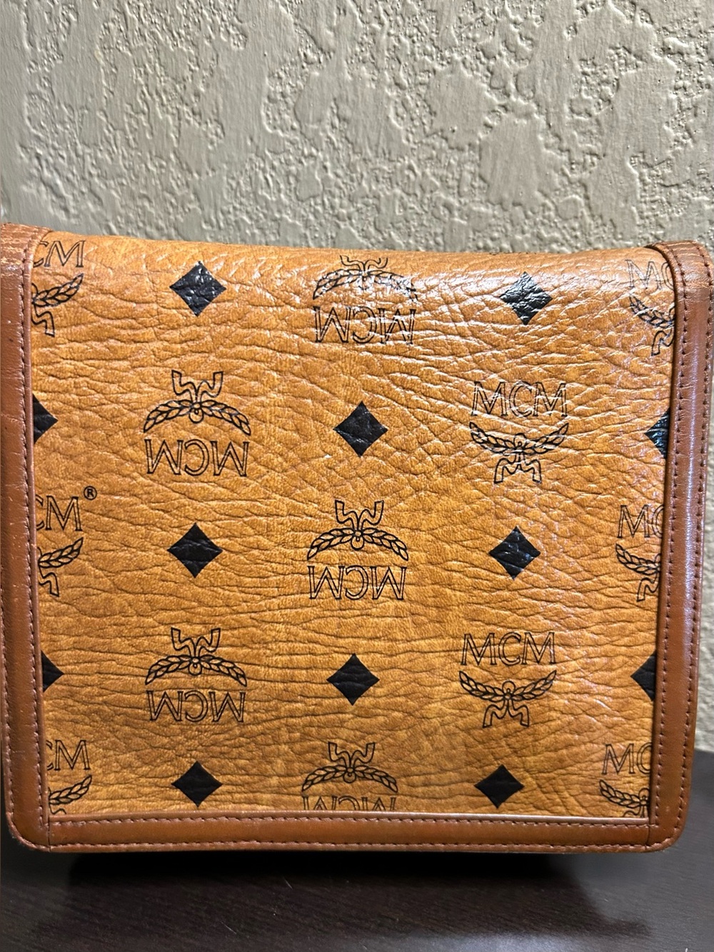 MCM Cognac Monogram Crossbody 💫 - Picture 5 of 16